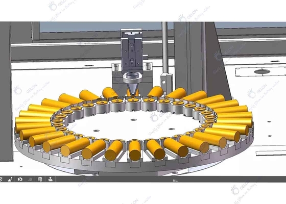 دستگاه جوش باتری سیلندر لیتیوم باتری تحقیقاتی سیلندر تب سلولی لیزر جوشکار