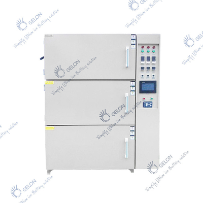 دستگاه ساخت باتری لیتیوم یون سه لایه اجاق خشک کن خلاء