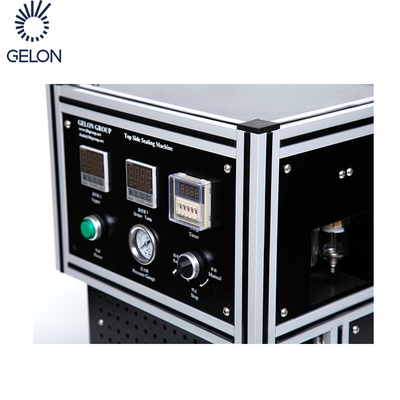 دستگاه آب بندی حرارتی باتری سمت بالا 2kw 0.4 - 0.6MPa تجهیزات مونتاژ سلولی کیسه ای