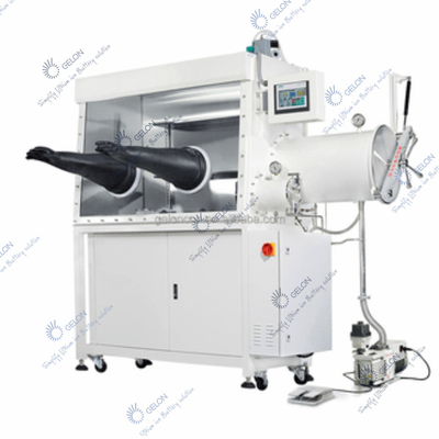تجهیزات تولید باتری از جنس استنلس استیل جعبه دستکش تک ایستگاه کمتر از 1ppm