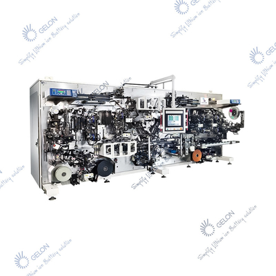 خط تولید بسته باتری سلولی استوانه ای PLC خط تولید باتری لیتیوم یونی