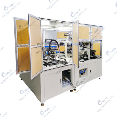 دستگاه انباشته خودکار الکترود سلول کیسه ای خط مونتاژ باتری لیتیوم یون
