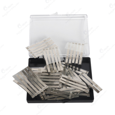 تحقیق در مورد باتری لیتیومی Al / Nickel Tab برای کاتد سلولی کیسه ای و زبانه آند