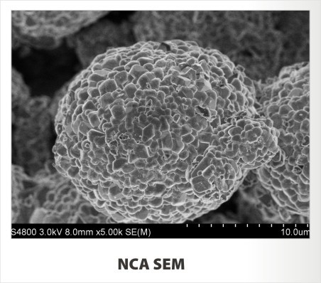 مواد خام باتری لیتیوم یون نیکل کبالت اکسید آلومینیوم (NCA) مستقیم کارخانه