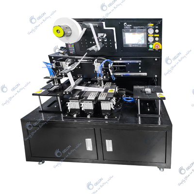 نوع رومیزی باتری جداکننده الکترود Z Fold Lamination Semi Auto Battery Stacker