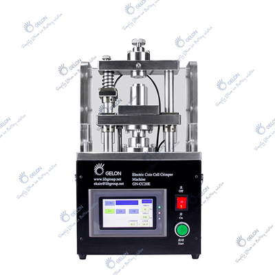 دستگاه آب بندی باطری هیدرولیک Crimper 5M/Min الکتریکی سکه ای